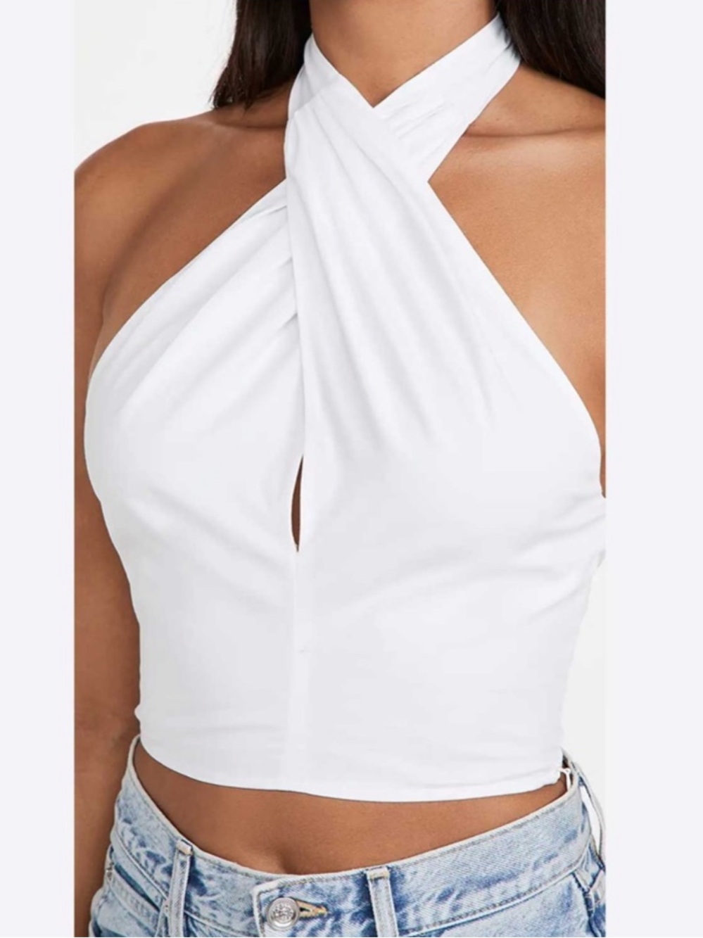 STAUD White Kai Top